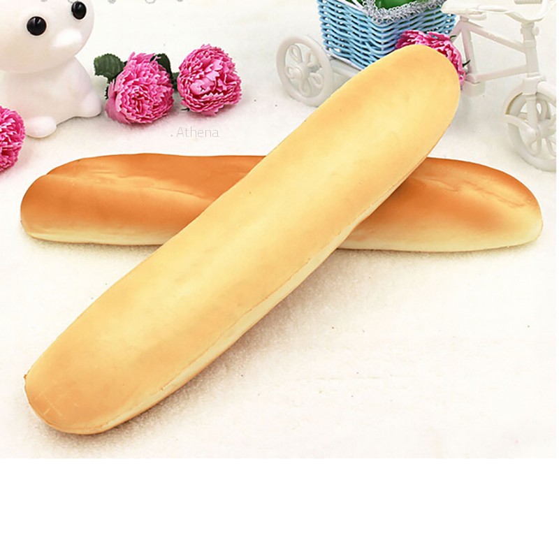 Mô hình bánh mì bằng mua PU 29cm dùng trang trí độc đáo