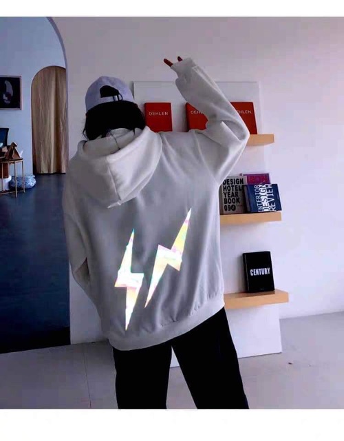 Áo hoodie tia sét phản quang HDN075 | BigBuy360 - bigbuy360.vn