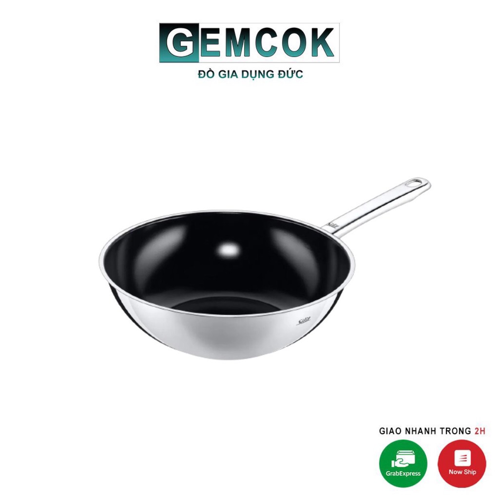 Chảo chống dính sâu lòng đế từ SILIT WUHAN 28cm