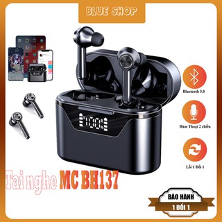 Tai nghe bluetooth mc 137 ko dây,tai nghe cho đt táo samsung bảo hành 1 đổi 1