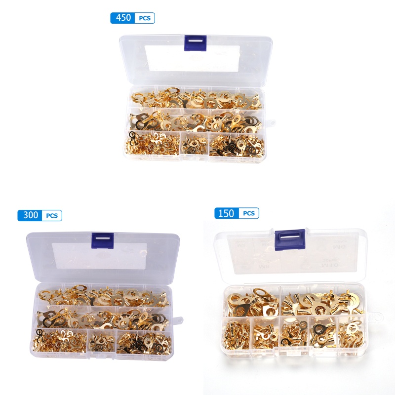 Set 150 / 300 / 450 Vòng Kẹp Nối Dây Điện Cách Nhiệt Không Cần Khoan Lỗ