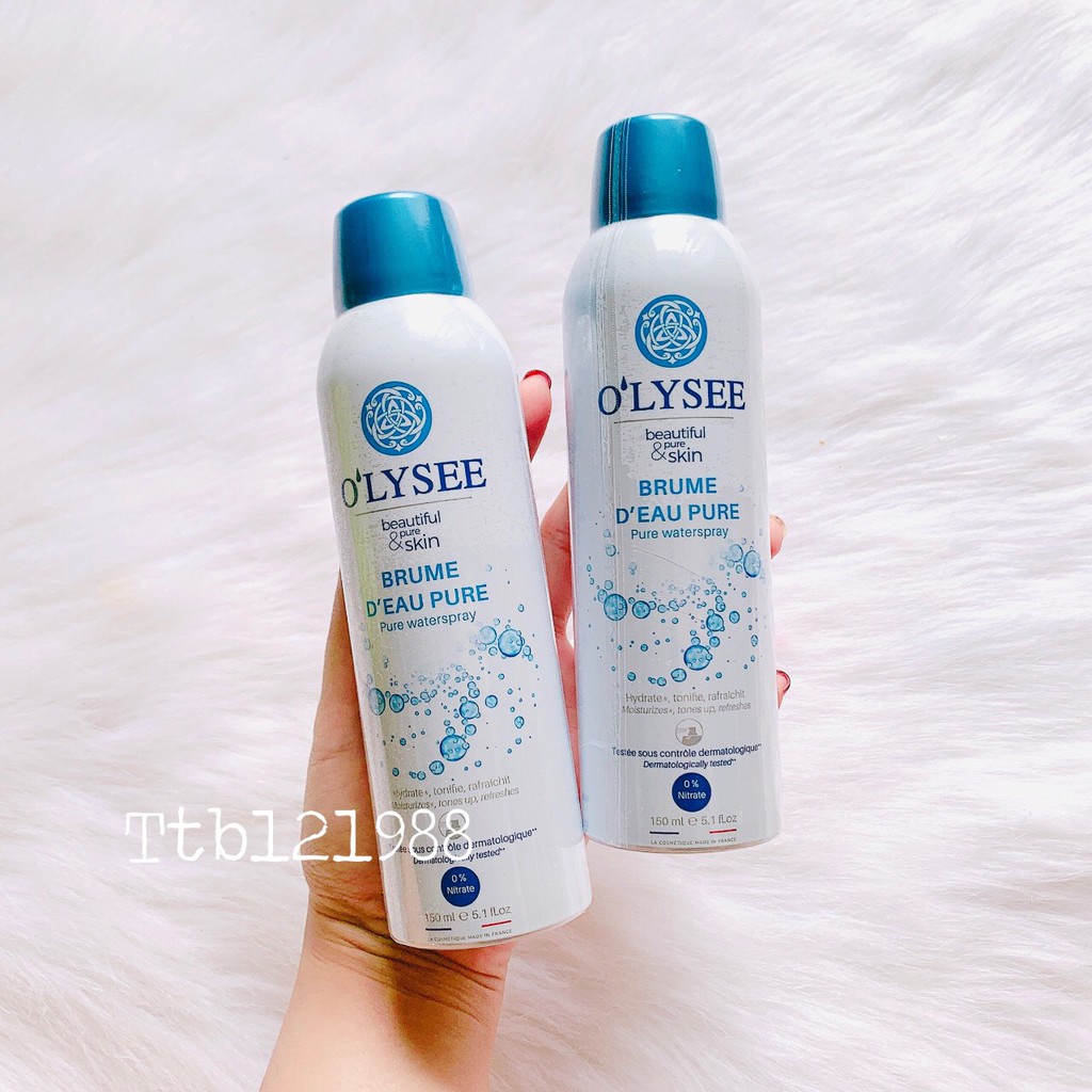Xịt Khoáng O'LySee Olysee Natural Mineral Water Spray 400ml | BigBuy360 - bigbuy360.vn