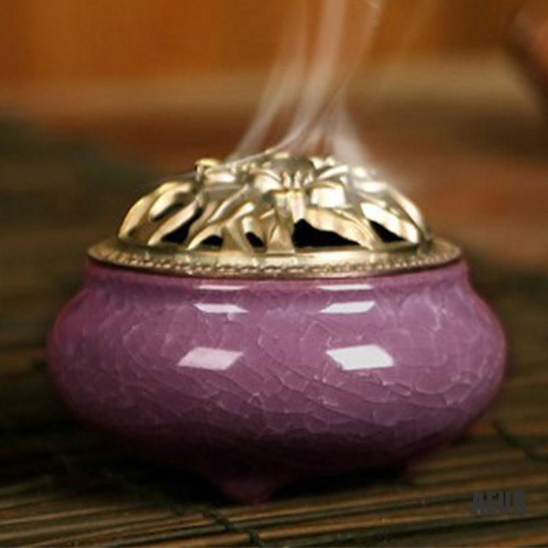 [AIU] Giá Đỡ Trầm Hương Bằng Sứ Hương Phật Giáo Tập Yoga Tại Nhà