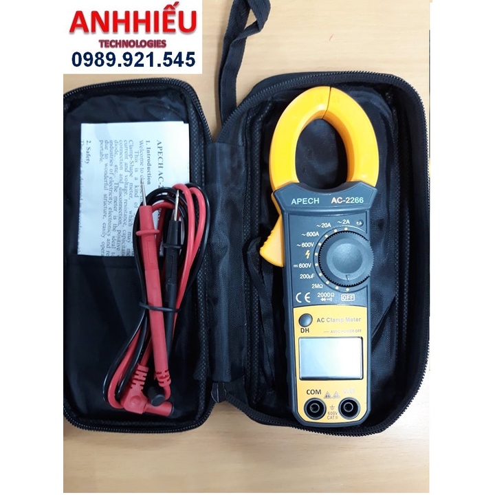 Apech AC-2266 ampe kìm đo dòng điện ac APECH AC 2266