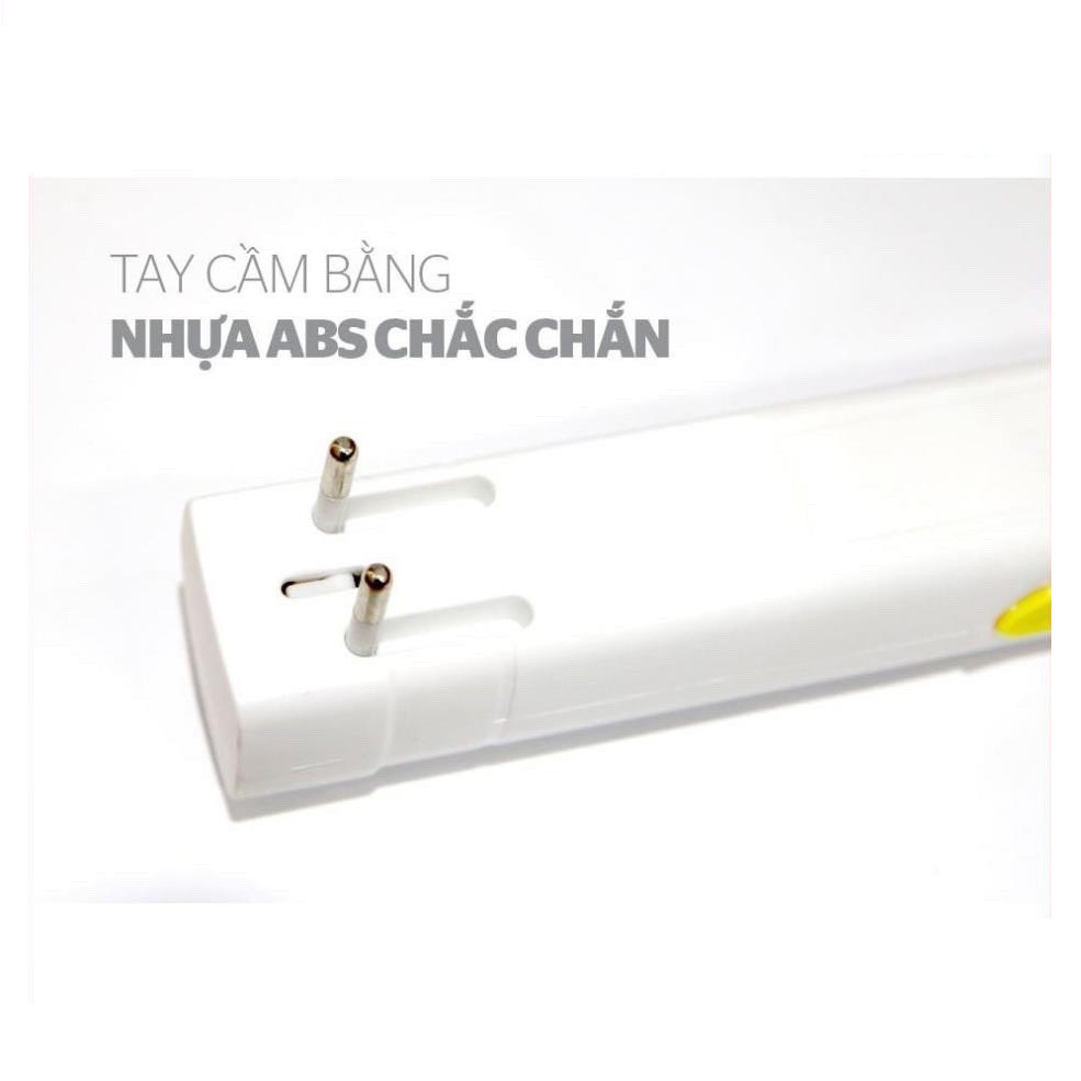 Vợt muỗi thông minh SHE-E200 vàng tích hợp đèn báo sạc tiện dụng, nhựa ABS chịu va đập mạnh - T2K Max