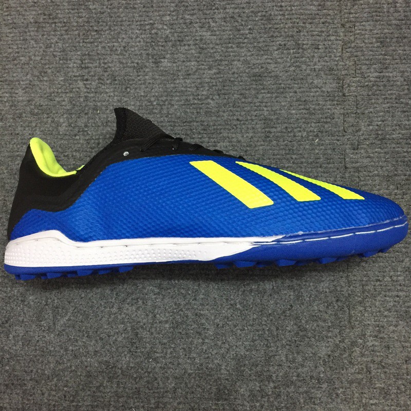 Giày đá bóng X18 xanh pha nhân tạo