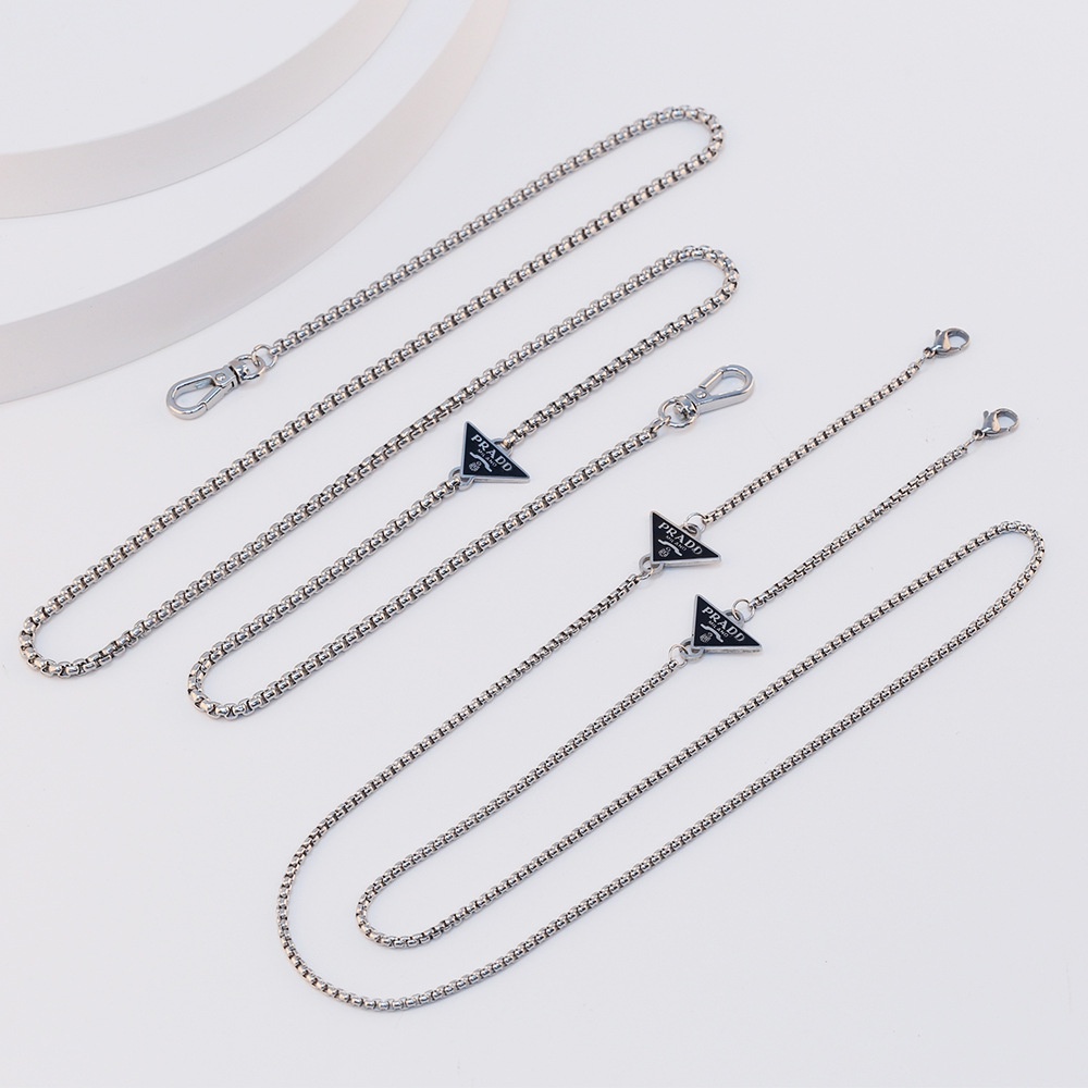 Dây Đeo Mặt Nạ Chống Thất Lạc Bằng Thép Titan Không Phai Màu Cho Nữ