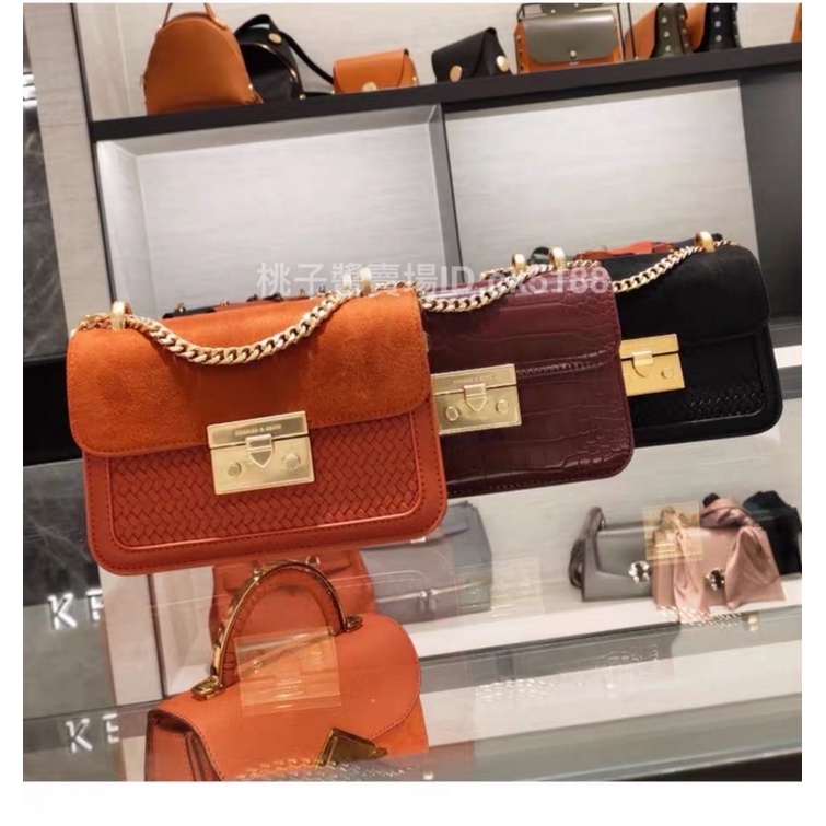 CHARLES & KEITH ❤❤Túi xách đeo vai Ck thiết kế sành điệu cho nữ