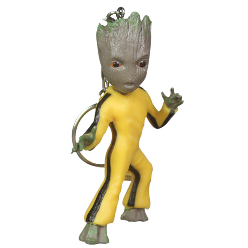 Móc Khóa Hình Nhân Vật Groot Dễ Thương