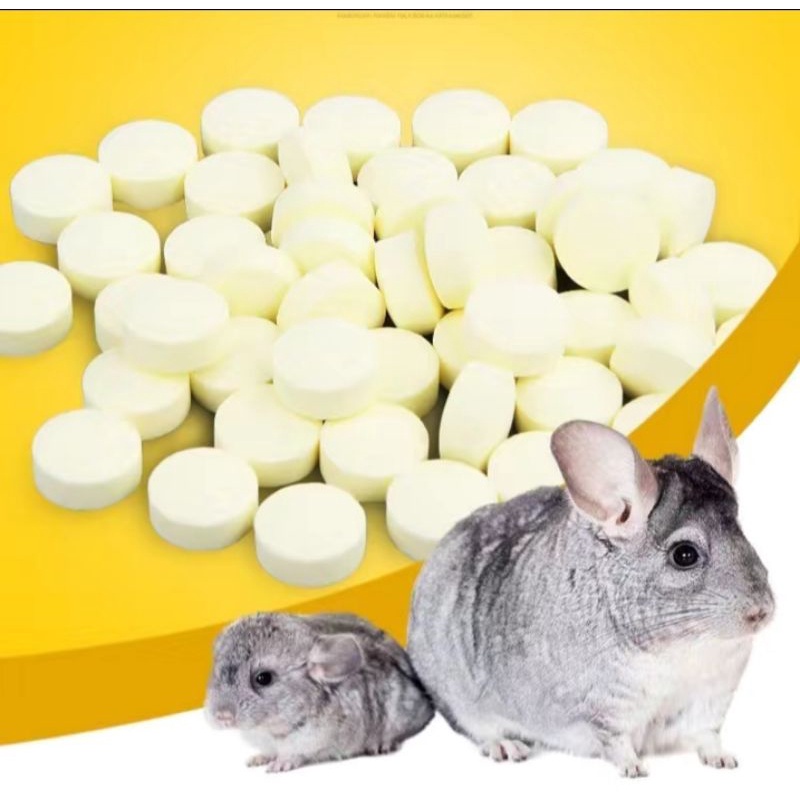 Viên vitamin C cho bọ ú, thỏ, Viên đu đủ và dứa giúp tiêu trừ búi lông trong dạ dày thỏ