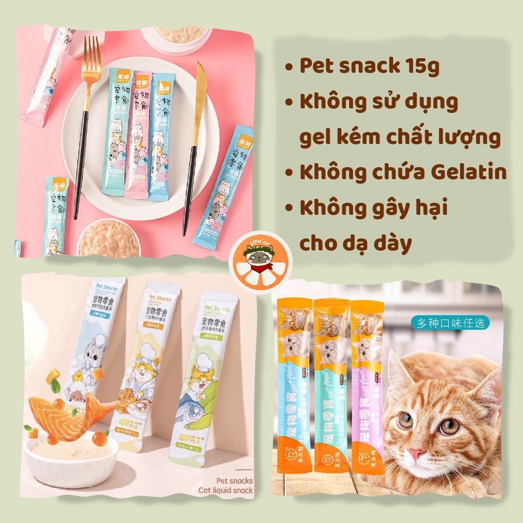 Súp thưởng cho mèo 15gr - Pate cho mèo giá rẻ