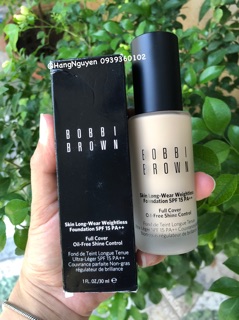 Kem nền Bobbi Brown kiềm dầu