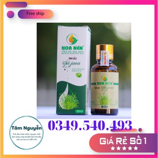Tinh dầu Sả Java - 30ml HOA NÉN *** đuổi muỗi, khử mùi