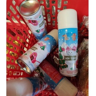 Bình xịt tuyết noel