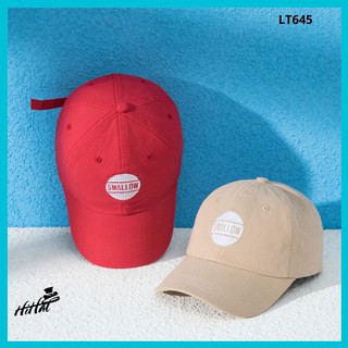 Mũ lưỡi trai nón lưỡi trai thêu logo tròn thể thao form dẹt mỏng thoáng LT645