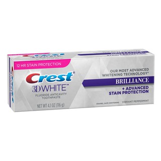 KDR - Kem Đánh Răng Crest 3D White Fluoride Anticavity Toothpaste Brilliance 116gr