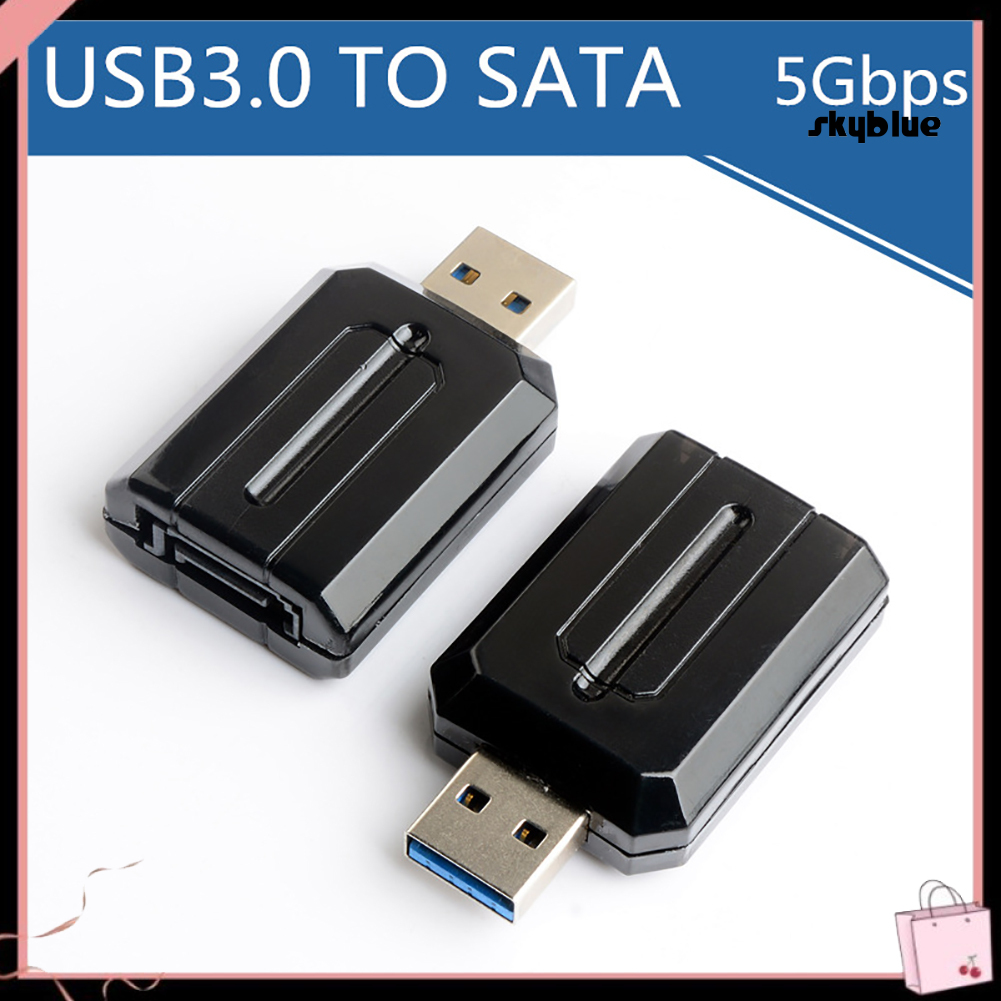 [SK]USB 3.0 2.0 to ESATA/SATA External Bridge Adapter Converter 5Gbps for Laptop PC