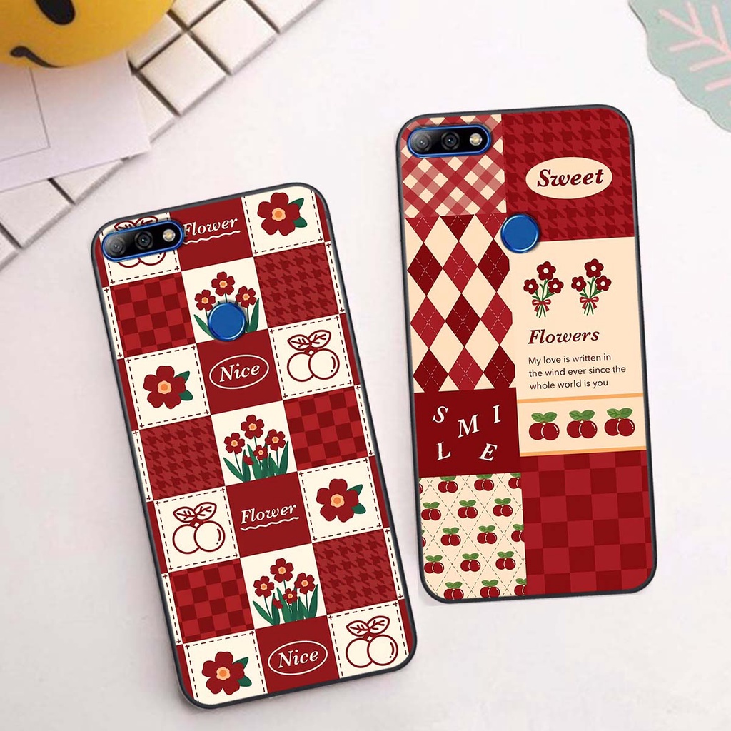 Ốp Huawei Y7 Prime 2018 / Y7 Pro 2018 họa tiết hoa, gấu thời trang, ốp dẻo bền đẹp