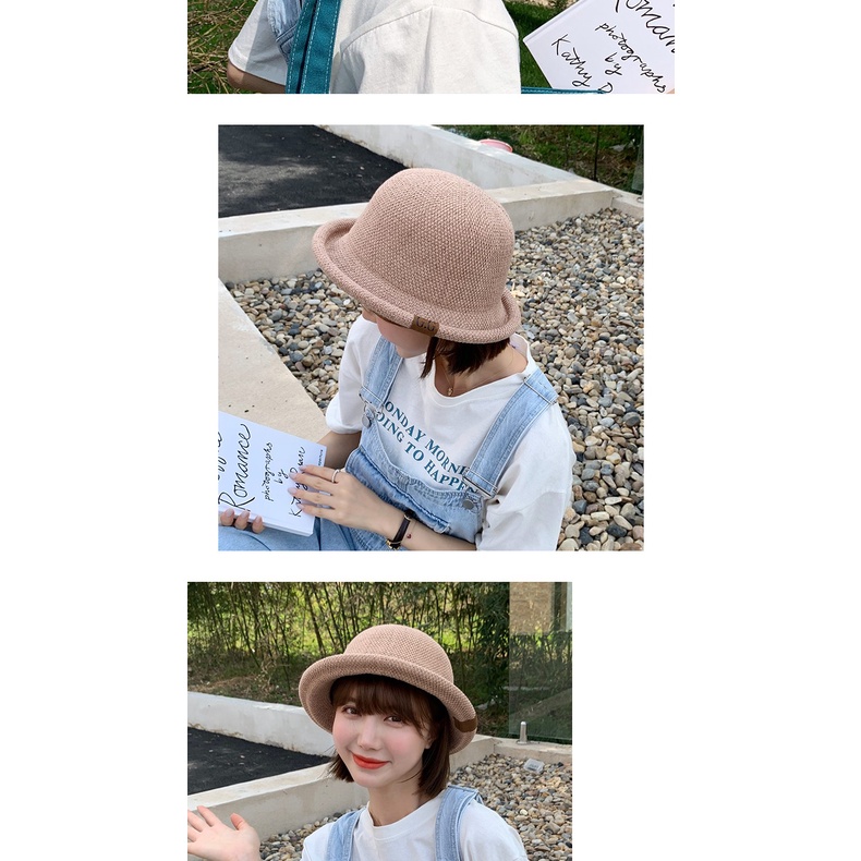 Mũ Cói Tai Bèo Phong Cách Thời Trang Nhật Hàn Dành Cho Nữ