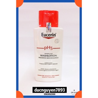 Sữa tắm-sữa rửa mặt EUCERIN PH5 cho da nhạy cảm
