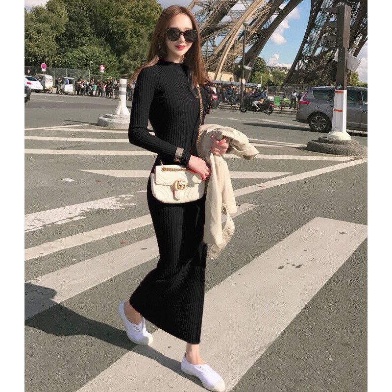 sẵn VÁY LEN BODY DÁNG DÀI DL01 | BigBuy360 - bigbuy360.vn