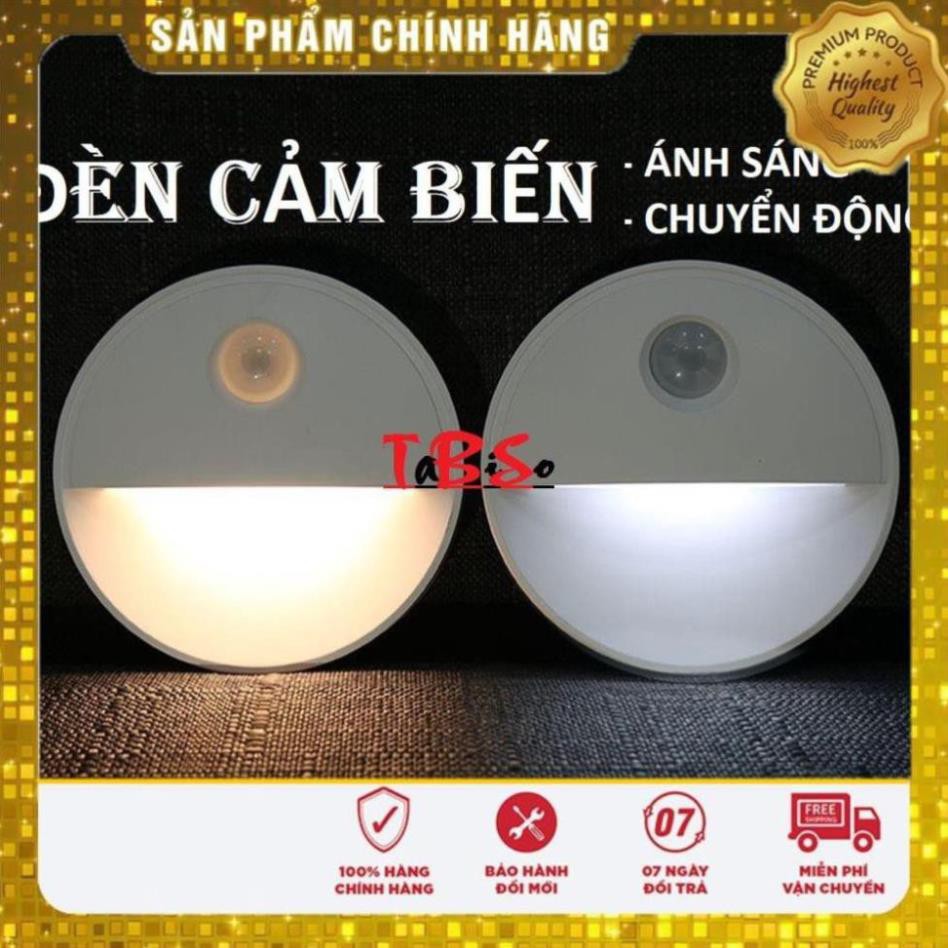 Đèn LED Cảm Biến Chuyển Động Thông Minh, đèn cảm ứng hồng ngoại chạy bằng pin. Tự động sáng khi có chuyển động - TABISO