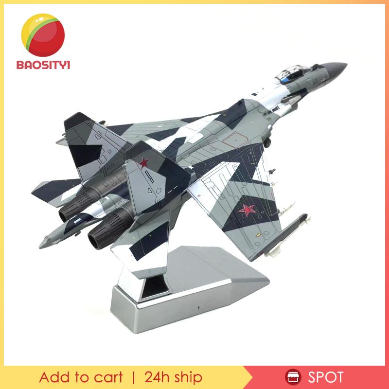 Mô Hình Máy Bay Chiến Đấu SU-35 Với Giá Đỡ Tỉ Lệ 1/100