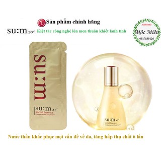 [2][Date2026]Gói nước thần phép màu hồi sinh da,tăng hấp thụ chất 6lần Su:m37 Secret Essence Fundamental Treatment