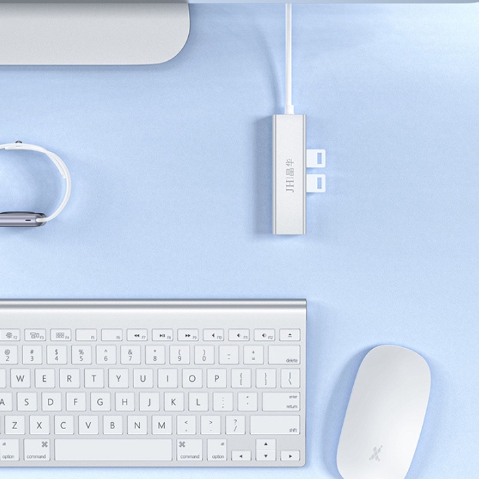 Hub Type c to LAN RJ45 kèm bộ chia cổng usb