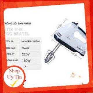 MÁY ĐÁNH TRỨNG CẦM TAY 7 TỐC ĐỘ (giá sỉ)