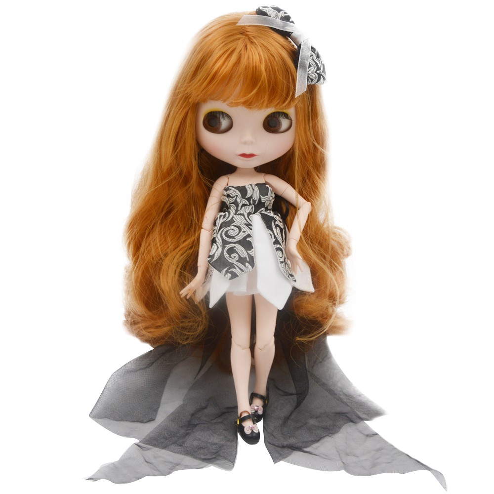 Búp bê Blythe, Búp bê BJD 1/6 Cơ thể khỏa thân tùy chỉnh với làn da trắng, Đồ chơi cho bé gái, Ưu đãi đặc biệt