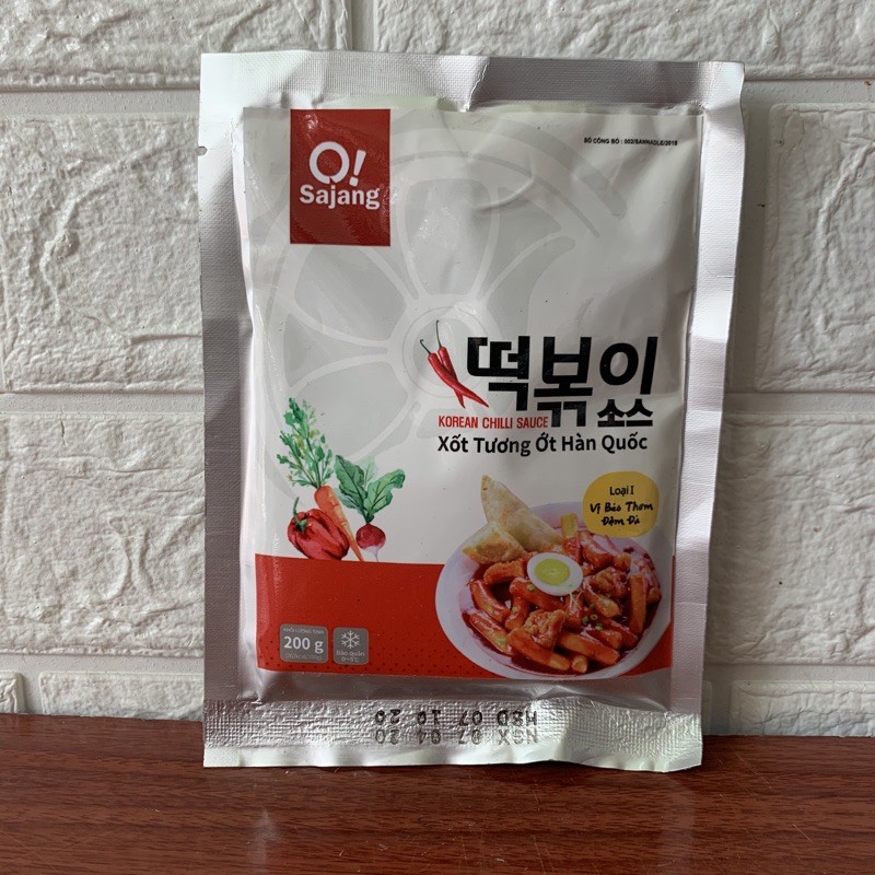 SỐT TOKBOKKI HÀN QUỐC 200gr SANADE