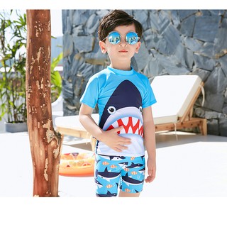 Đồ bơi bé trai - kèm nón