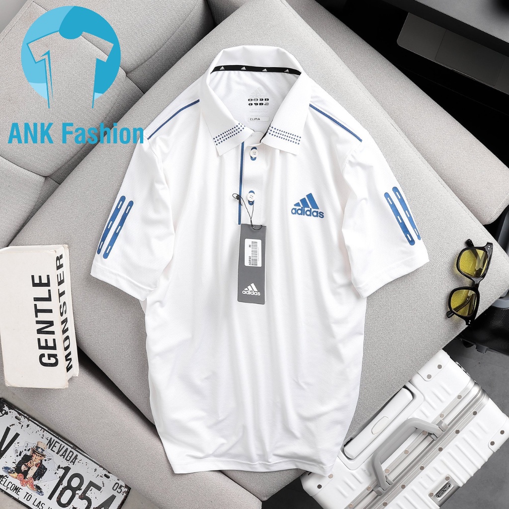 Áo Polo Nam ADP80, Áo Thun Cổ Bẻ Tay Ngắn Sọc Thời Trang Sang Trọng Chất Liệu Co Giãn 2 Chiều Mềm Mịn Cao Cấp - 4 Màu