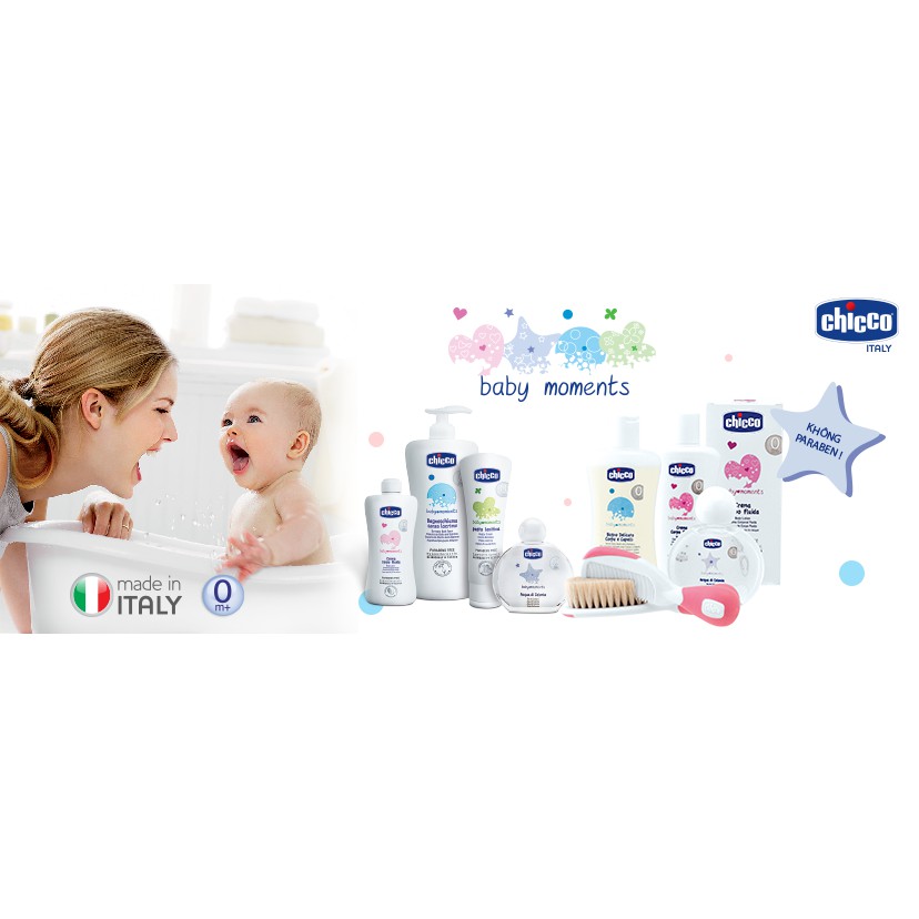 Sữa tắm chiết xuất Hoa Cúc 0M+ dung tích 500ml Chicco