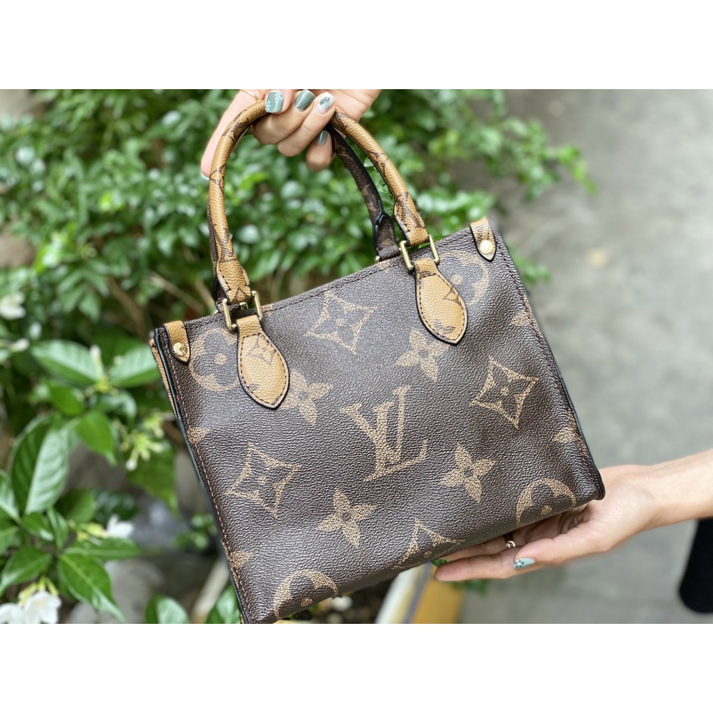 Túi xách cầu vồng họa tiết 𝐿𝑉 xanh lá size 23cm fullbox