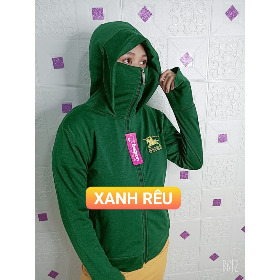 Áo khoác nữ Áo khoác nữ chồng nắng chất Vải cotton da cá co giãn hàng đẹp