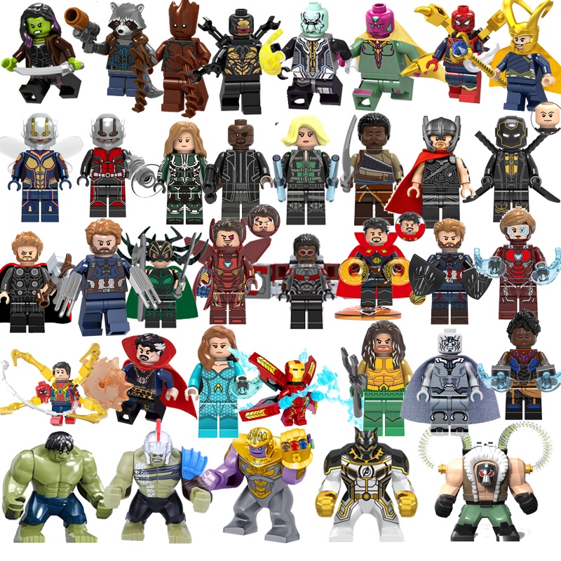 Đồ Chơi Lắp Ráp Lego Nhân Vật Siêu Anh Hùng Marvel Avengers Alliance 4 Infinity War Iron Man 3
