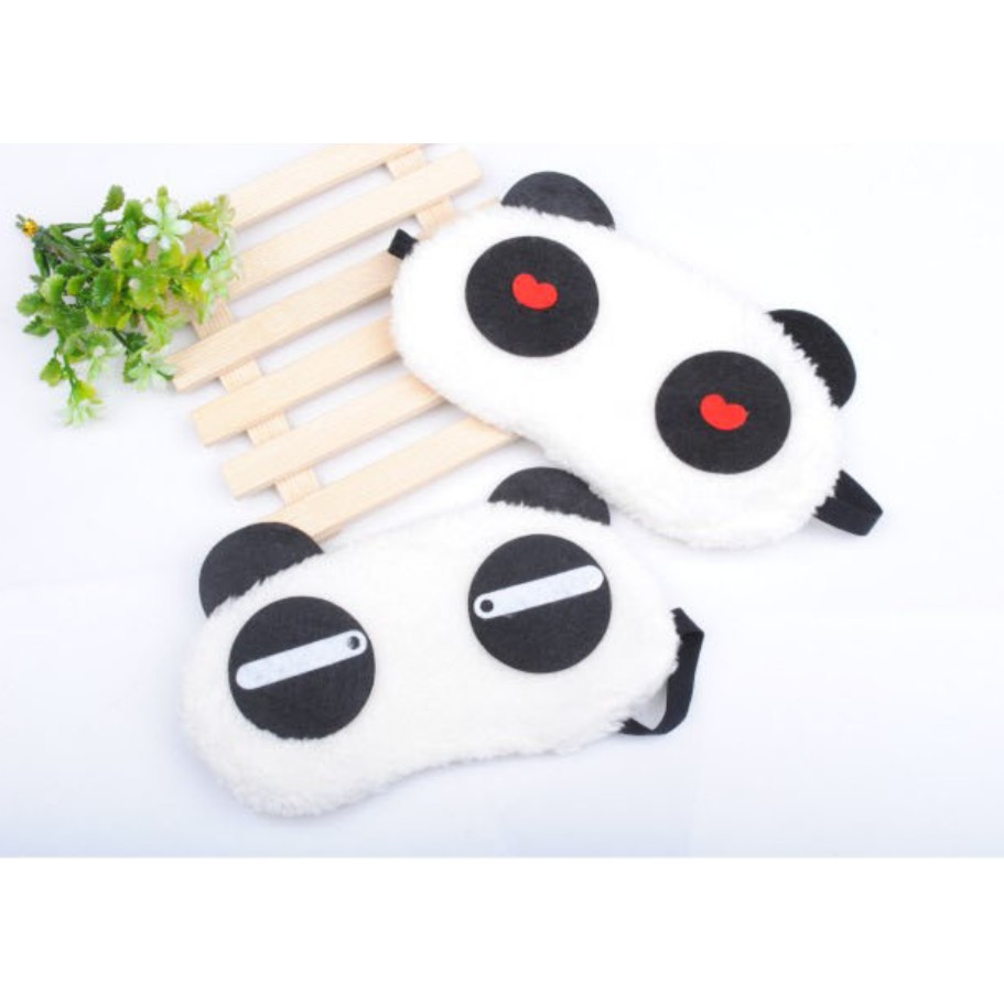 Bịt Mắt Gấu Trúc Cute Nhiều Mẫu (giao ngẫu nhiên)