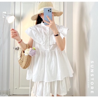 ÁO BABYDOLL TRẮNG