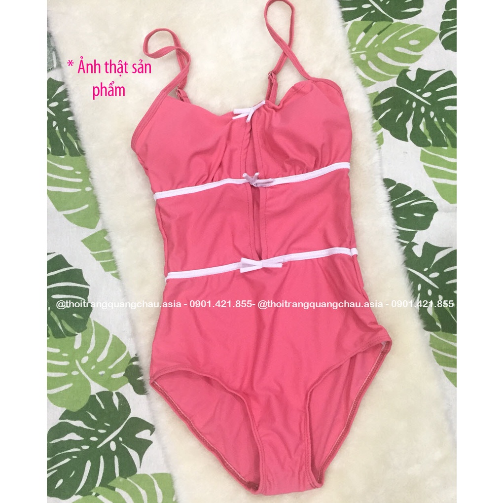 (Hàng nhập- Loại 1) Bikini 1 mảnh Màu Pastel Thời Trang #CP190127