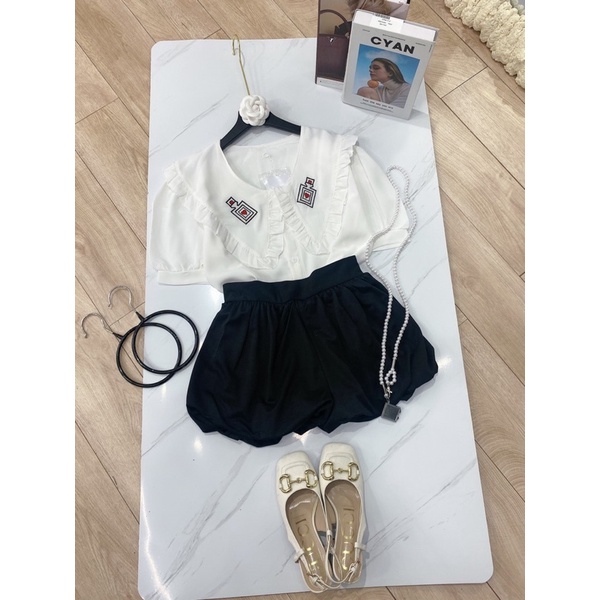 Set sơ mi cổ bèo | BigBuy360 - bigbuy360.vn