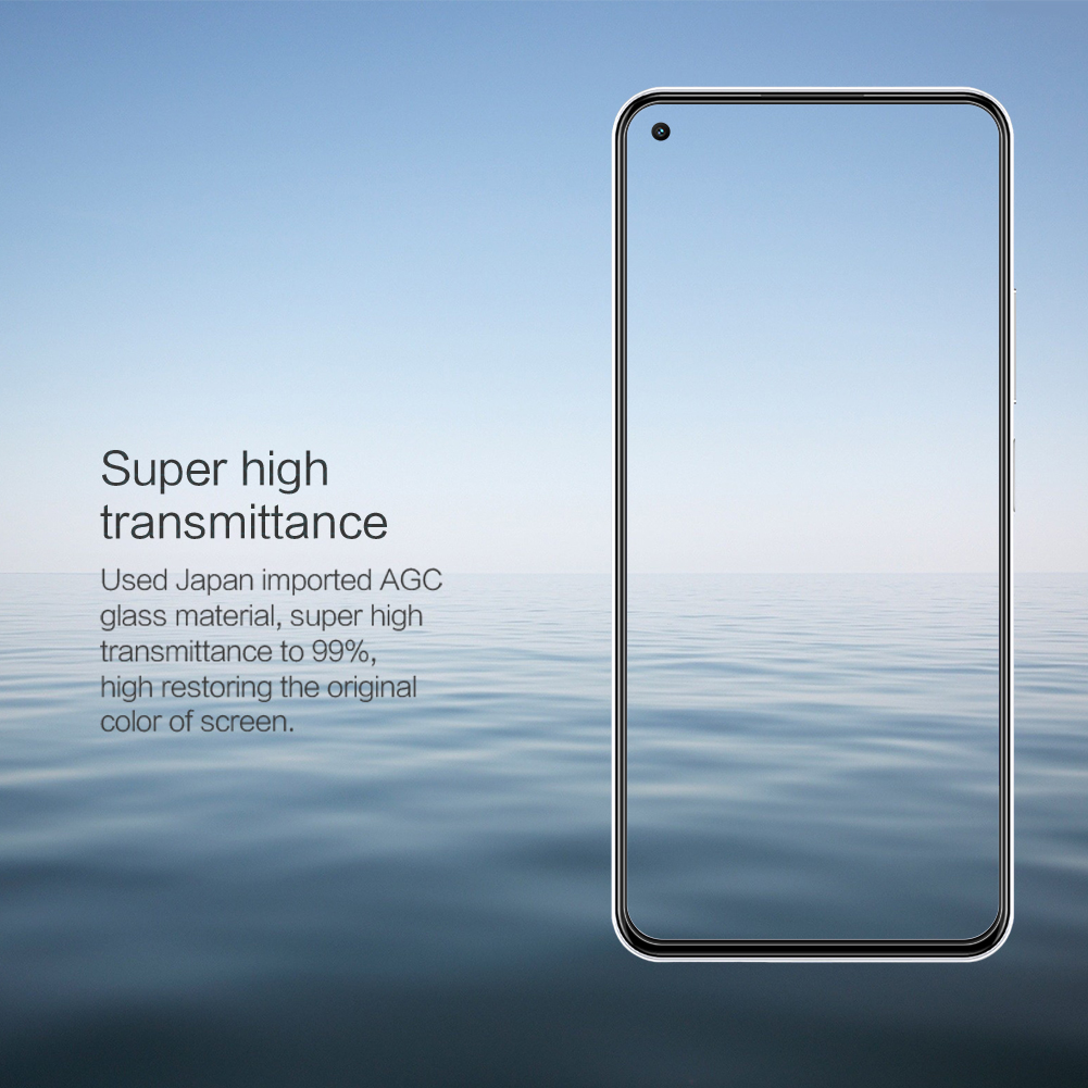 Kính Cường Lực Nillkin H 0.33mm 9H Trong Suốt Chống Lóa Chống Nổ Bảo Vệ Màn Hình Cho Xiaomi Mi 11 Lite 4G/Mi 11 Lite 5G / 5G NE