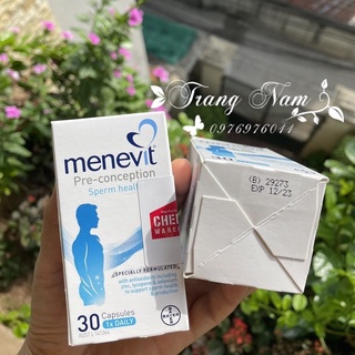 Menevit 30 viên mẫu mới nhất của Úc