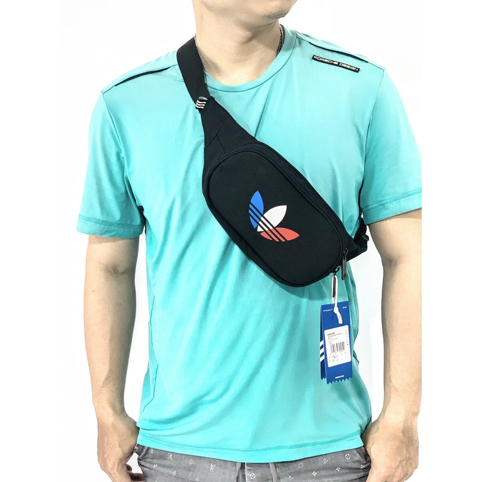 Túi chéo nam nữ Adicolor Tricolor Classic Waist Bag - GN5454