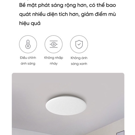 ĐÈN LED ỐP TRẦN THÔNG MINH YEELIGHT Starry Sky Series A2001R900 (Xiaomi Youpin) - HÀNG CHÍNH HÃNG - BẢN QUỐC TẾ