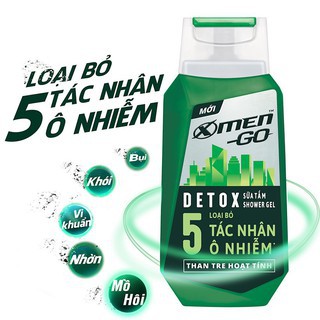 Sữa tắm Xmen Go Ngừa vi khuẩn - Thơm dài lâu 180g