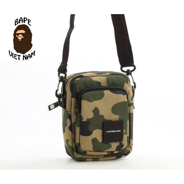 [Ảnh thật + FREESHIP] Túi đeo chéo A Bathing Ape, Túi Bape Camo Shark