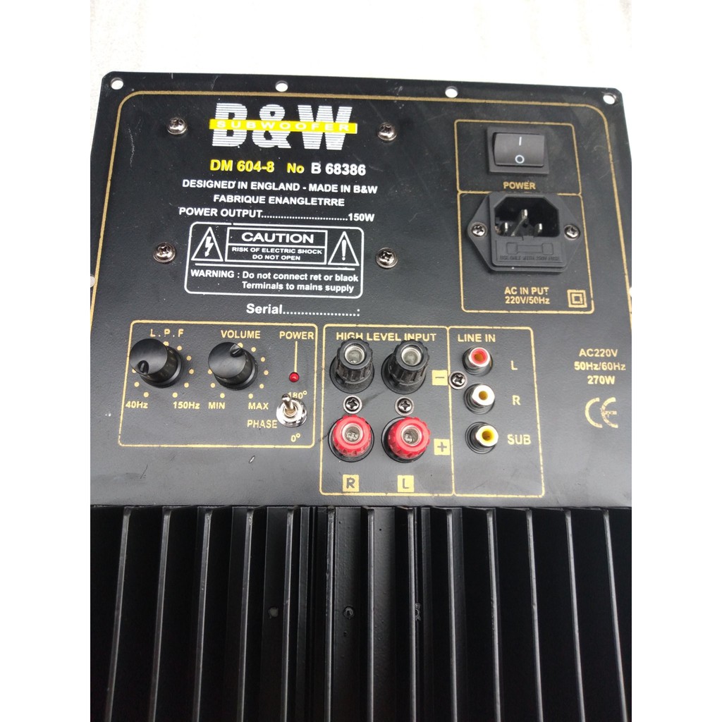 MẠCH SUB ĐIỆN BW - MẠCH KÉO LOA BASS 16 20 25 30