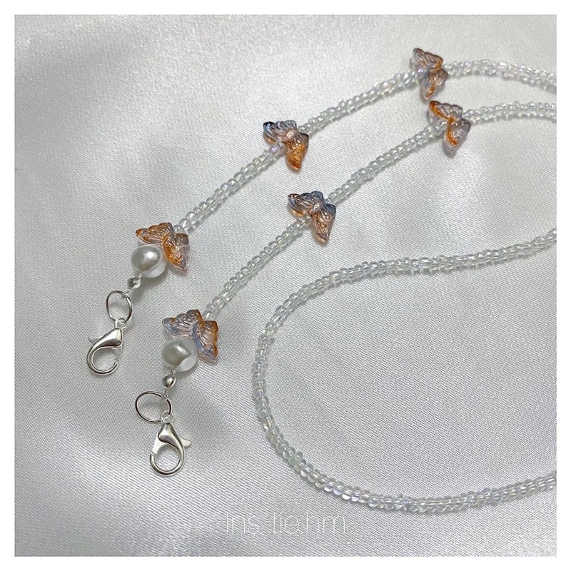 Dây đeo khẩu trang phong cách Hàn Quốc hạt cườm Mask Straps